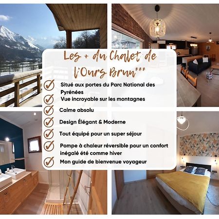 Chalet De L'Ours Brun, Gite 3 Etoiles Gere-Belesten Kültér fotó