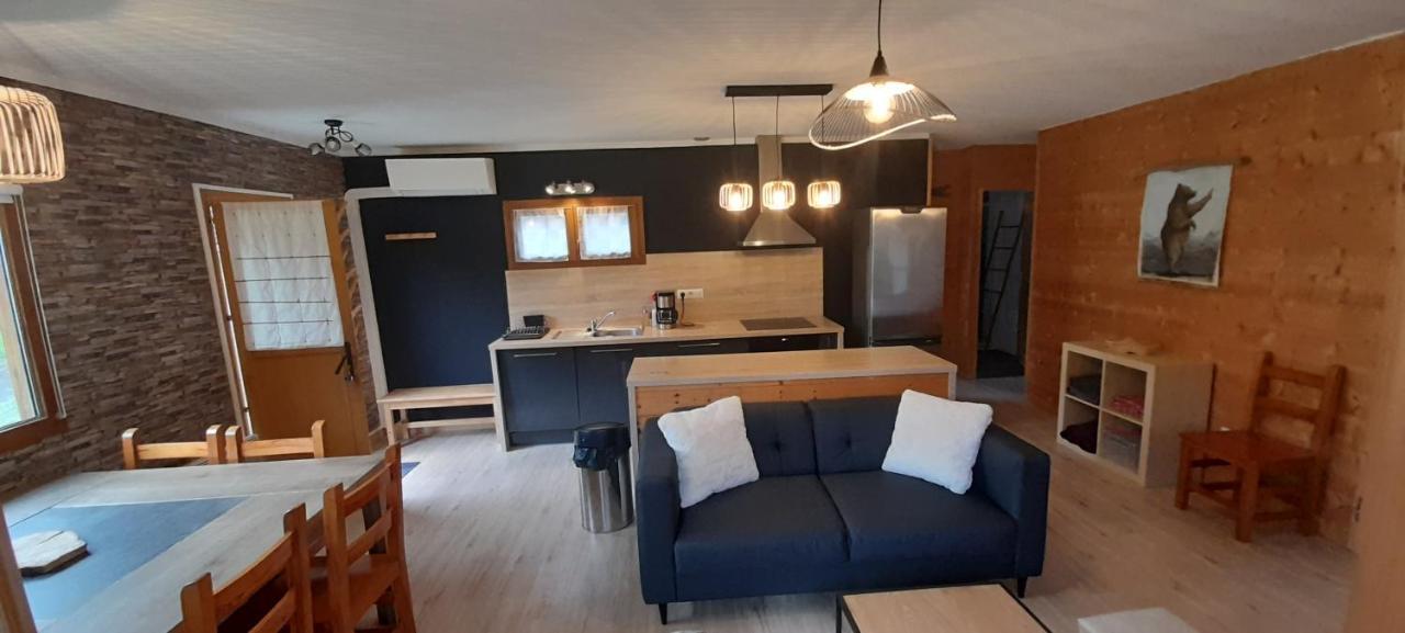 Chalet De L'Ours Brun, Gite 3 Etoiles Gere-Belesten Kültér fotó
